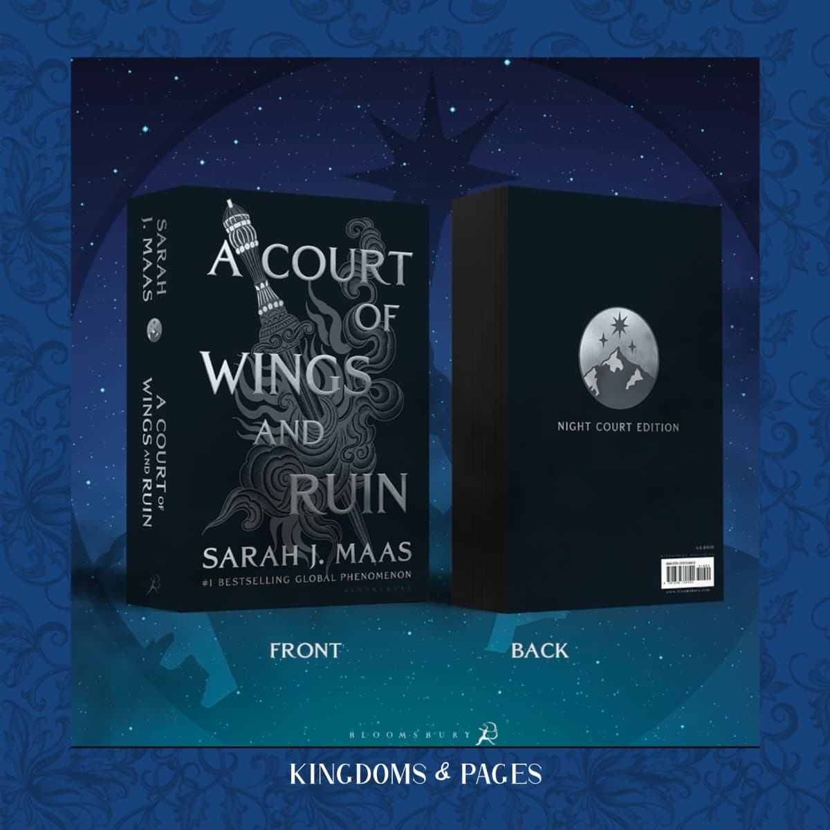 Portada de A Court of Wings and Ruin (Night Court Limited Editions) WATERSTONES