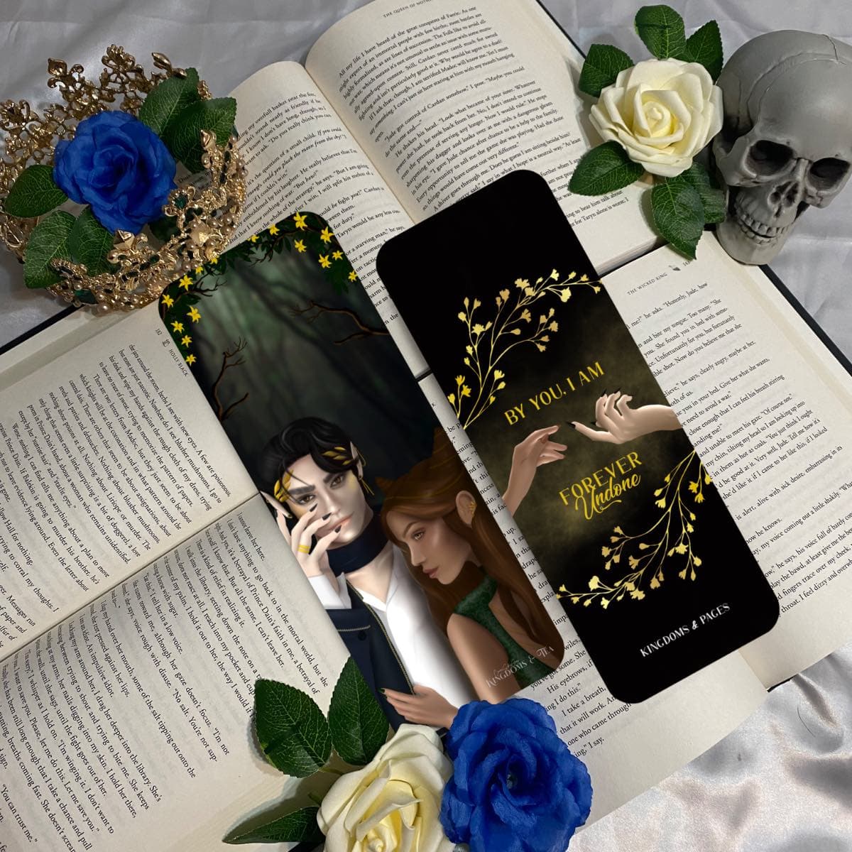 Marcapágina “Jude y Cardan” de The Cruel Prince
