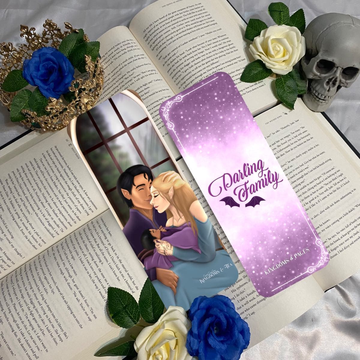 Marcapágina “Darling Family” de ACOTAR