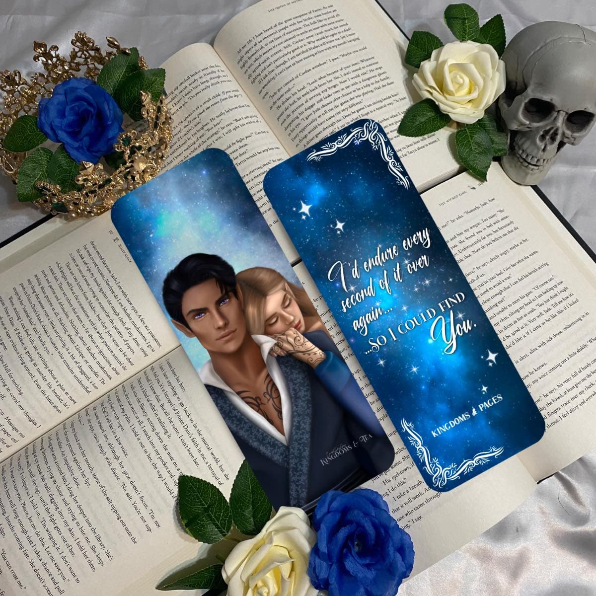 Marcapágina “Feyre y Rhysand” de ACOTAR