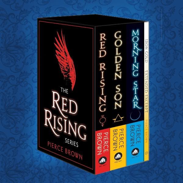 Portada de Red Rising (Box Set) - Pierce Brown (tapa blanda)